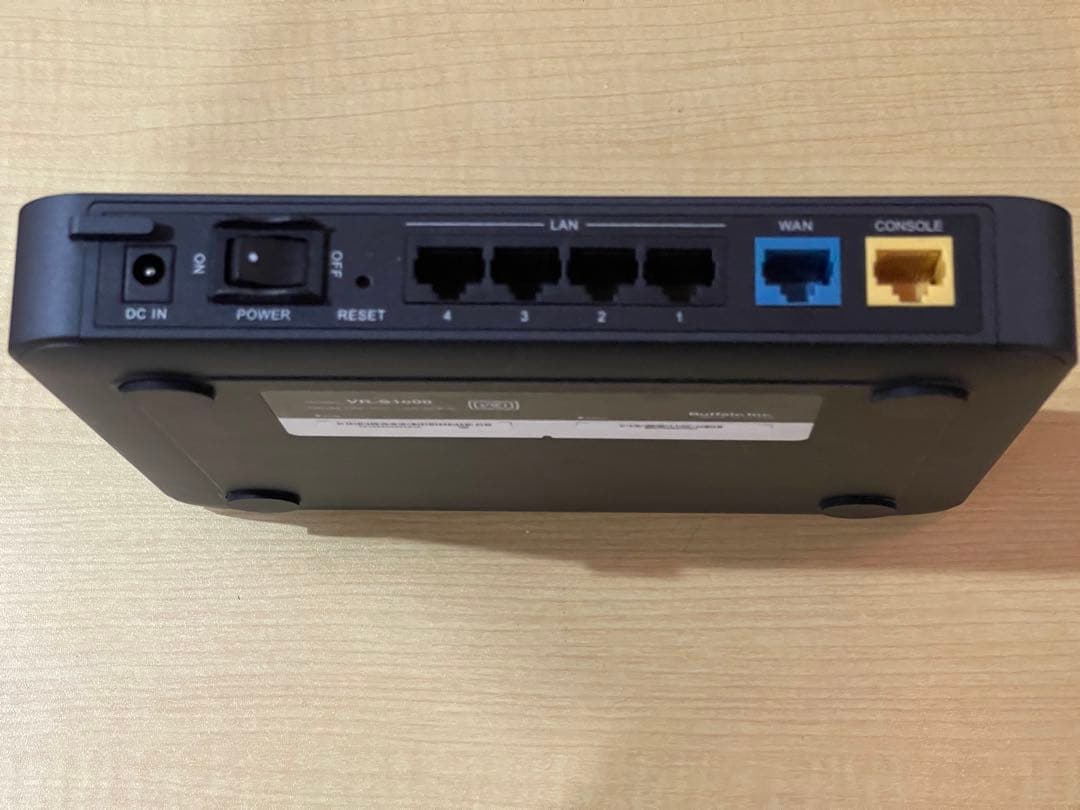 Buffalo VR-S1000 ルーター