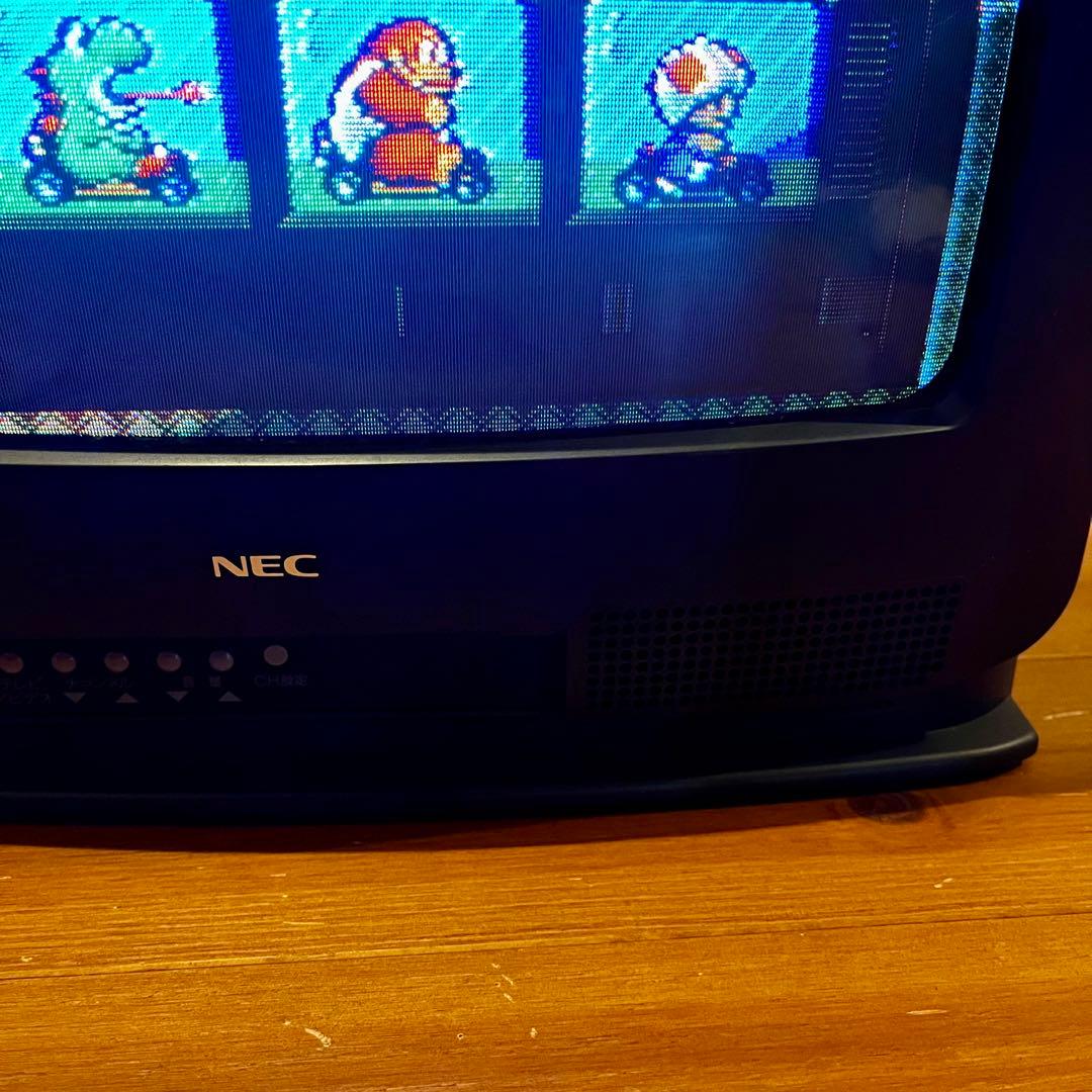 NEC ブラウン管テレビ 14型　C-14R39 レトロ　当時物