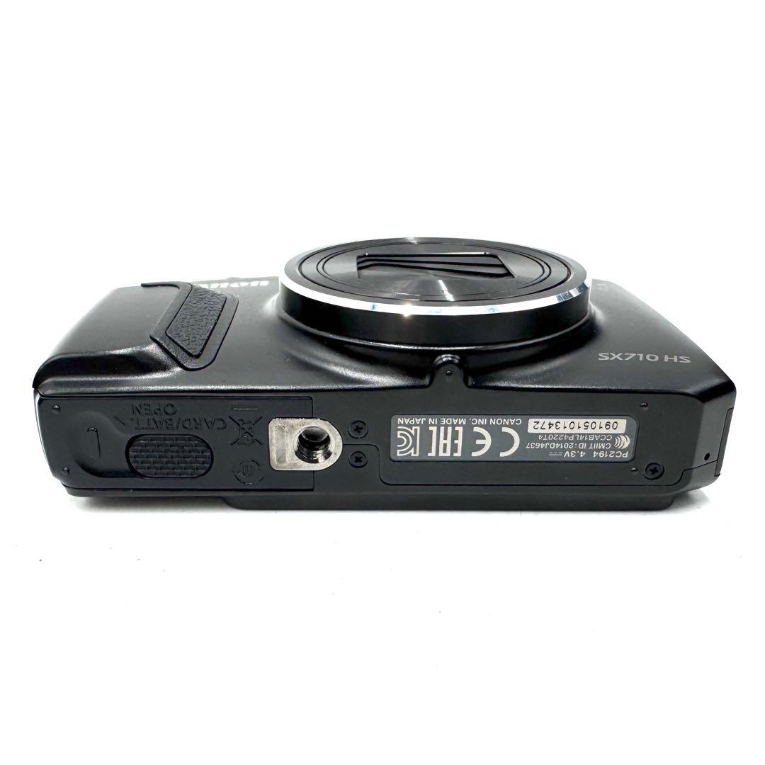 動作良好 Canon PowerShot SX710 HS ブラック キャノン