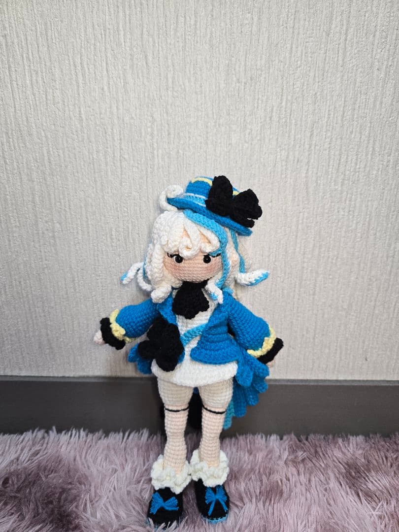 ​【ハンドメイド】原神 フリーナ あみぐるみ ぬいぐるみ 30cm