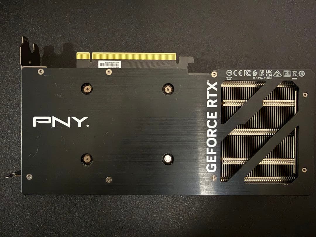 グラフィックボード・グラボ・ビデオカード PNY GeForce RTX4070Super OC 12GB