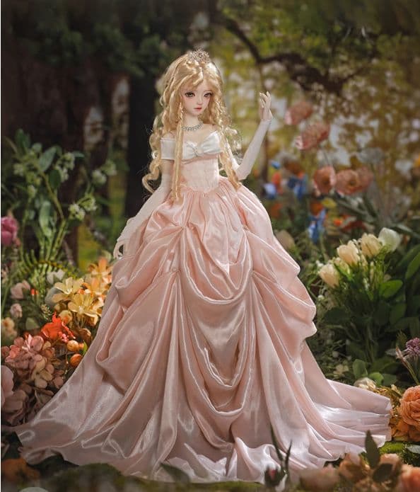 AX128 BJD 1/4 ドール本体 Ellie 球体関節人形 ハンドメイド
