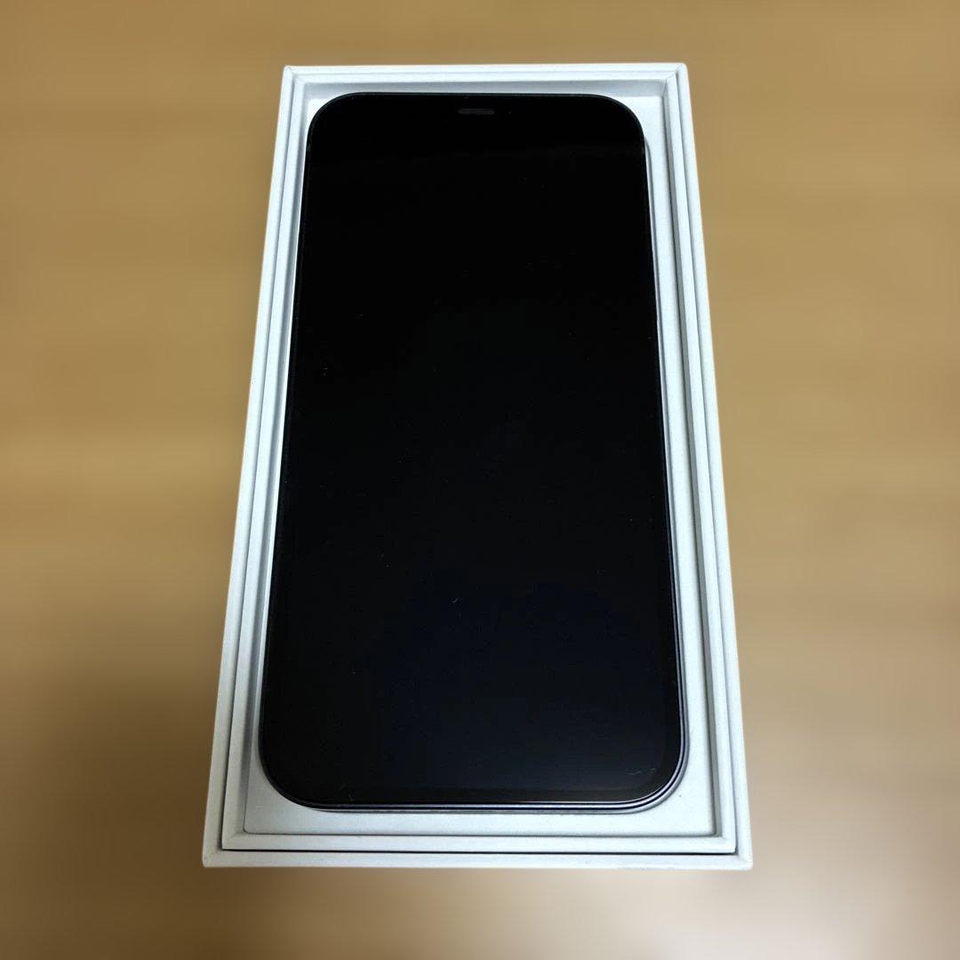 【美品】iPhone12 64GB ブラック SIMフリー 箱付属品あり