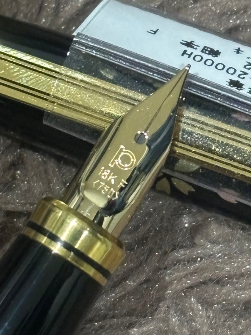 プラチナ万年筆　金沢箔　美巧
