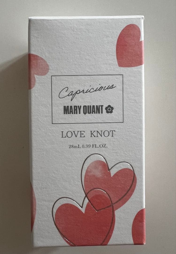 香水(女性用) MARY QUANT Capricious 28ml LOVE KNOT
