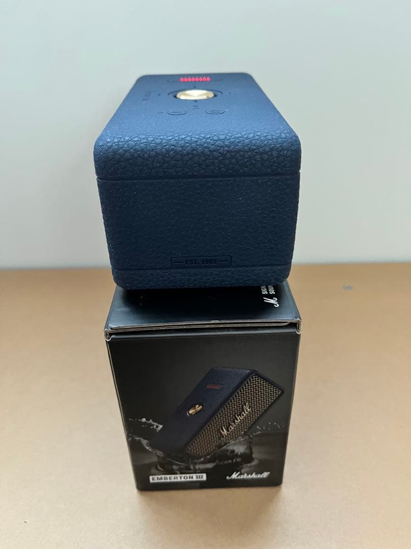 スピーカー・ウーファー Marshall Emberton III Midnight Blue