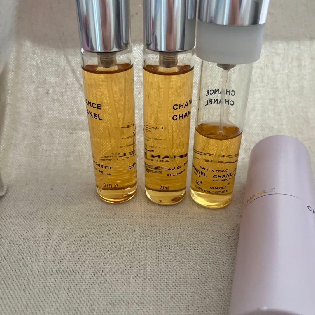 シャネル　チャンス　ツイスト&スプレー　香水　本体　＋　20ml ３本セット