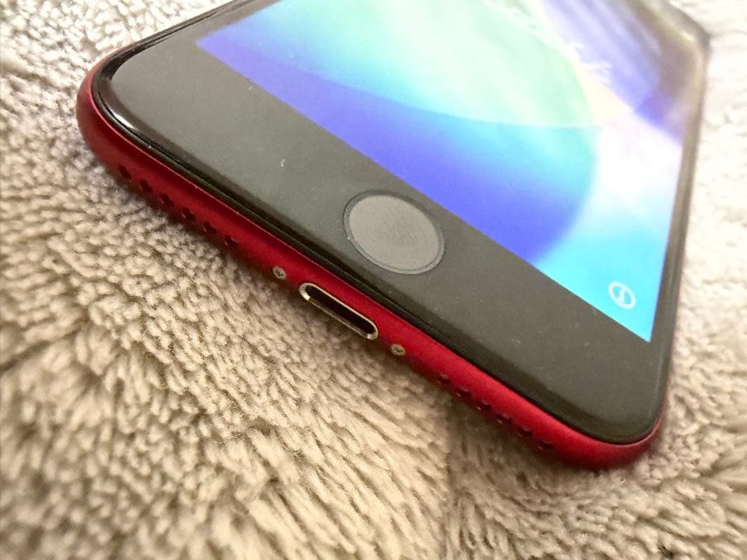値下げiPhone SE (第3世代) 64GB レッド SIMフリー 動作良好