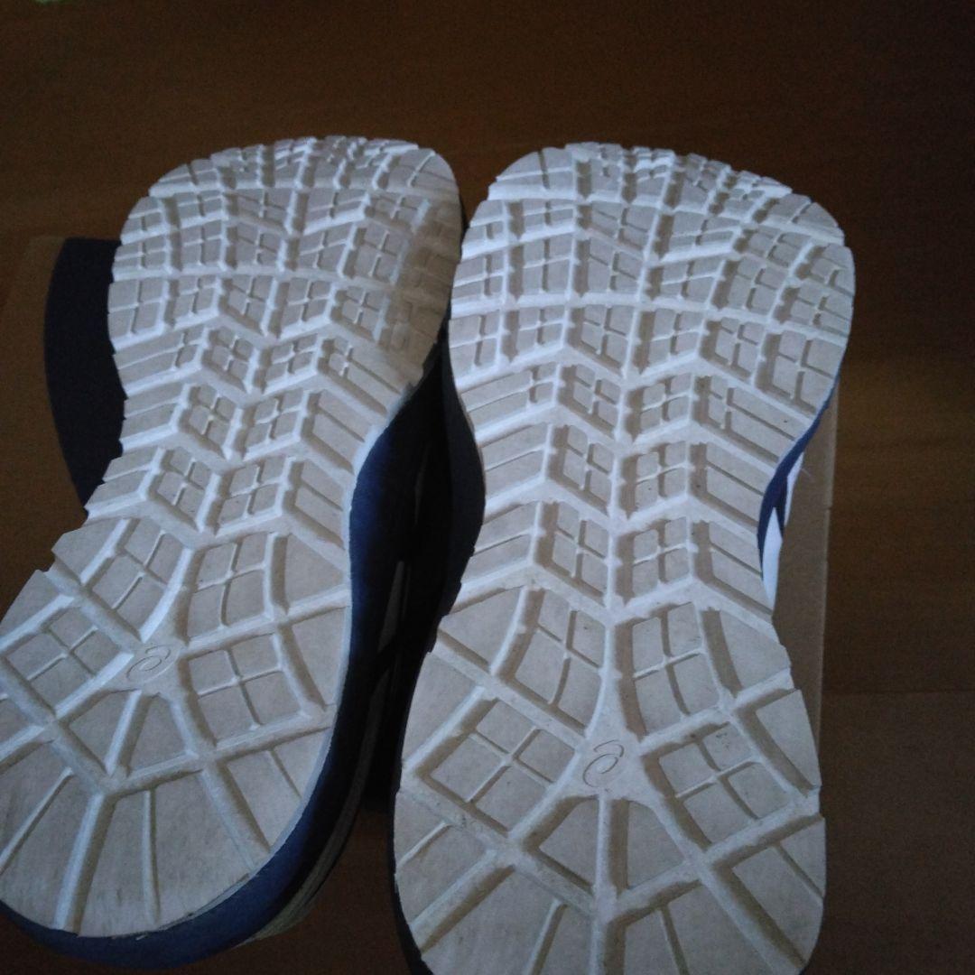 ASICS WINJOB CP113 安全靴 23.5cm ホワイト/ネイビー