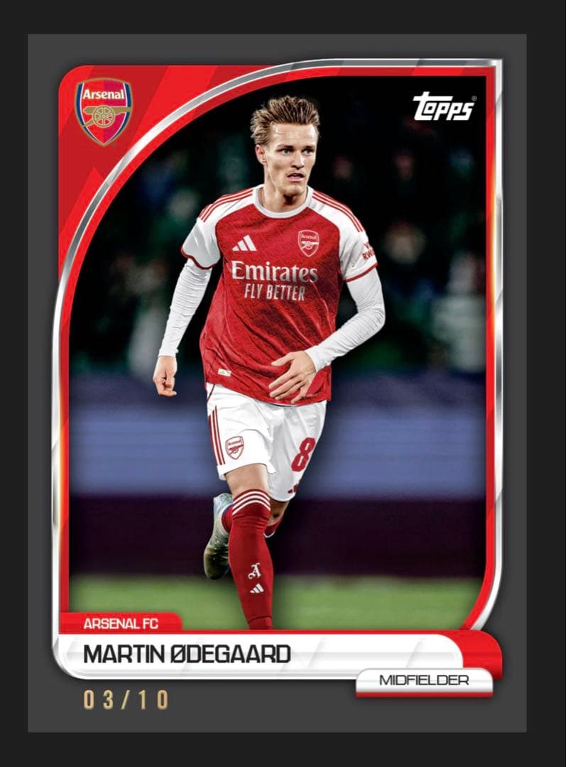 【新品未開封】TOPPS Arsenal Collector Tin アーセナル
