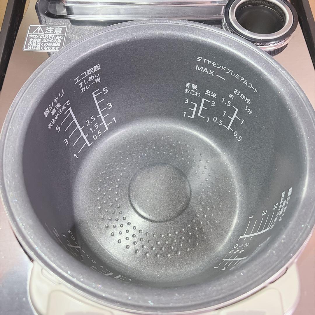 Panasonic SR-CVSX100 Ｗおどり炊き ダイヤモンド釜 炊飯器