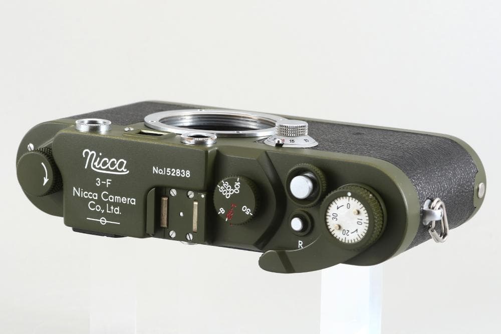 整備済 Nicca 3-F 後期 ミリタリーグリーン ライカ Lマウント 軍色