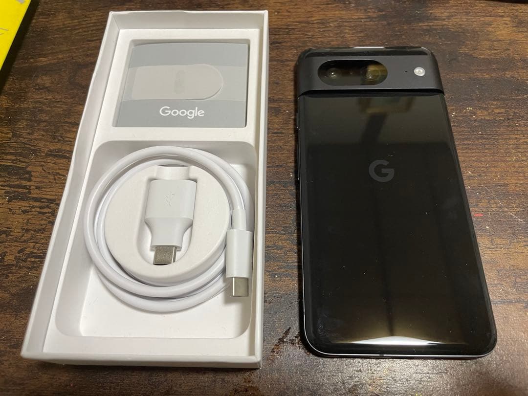 Google Pixel 8 本体 Obsidian付属品あり