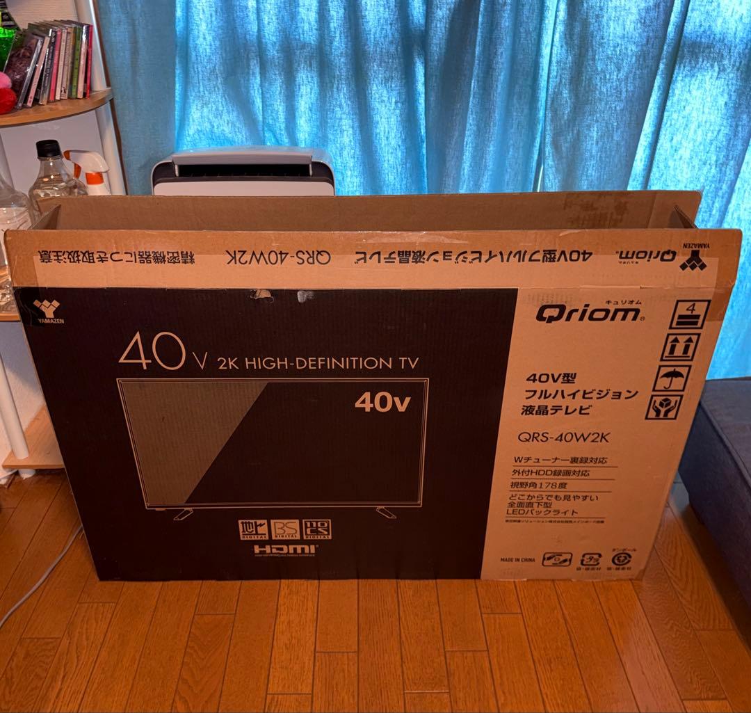 キュリオム 40インチ QRS-40W2K