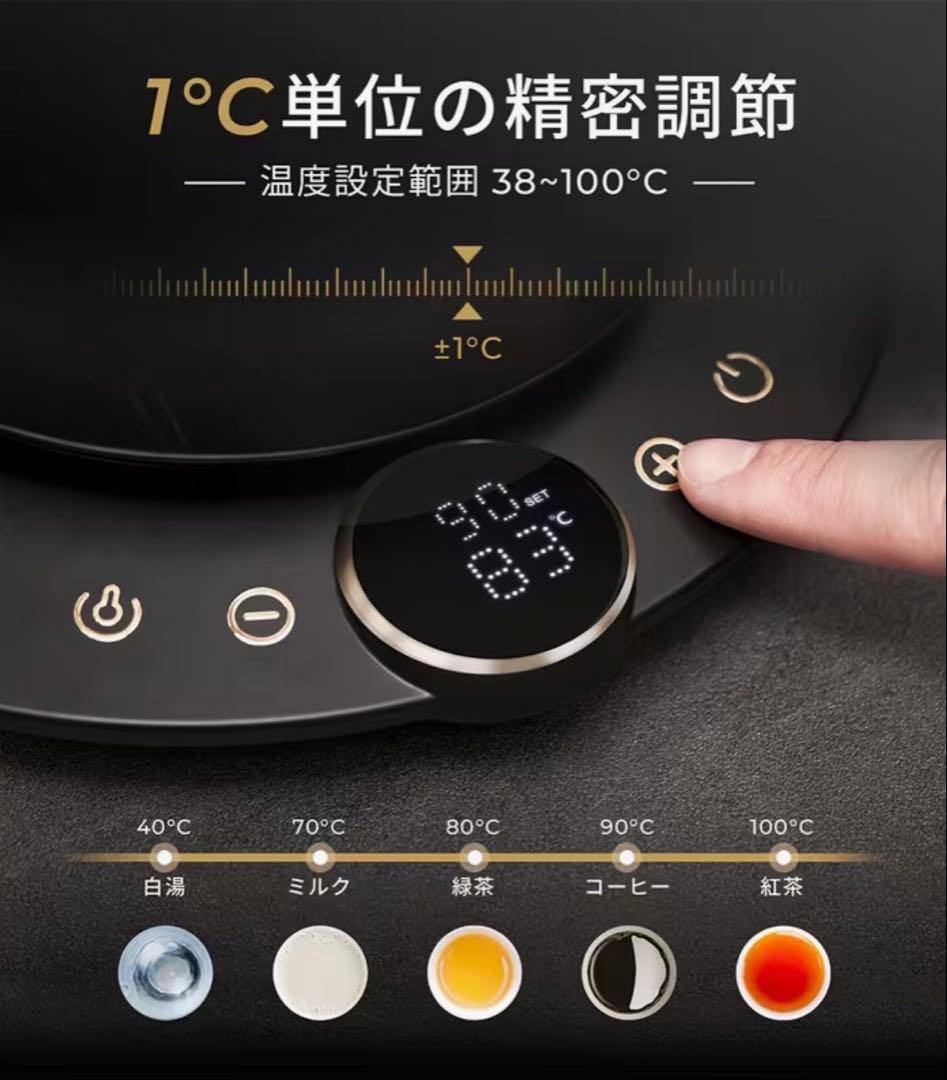【新品未開封】 最新式EPEIOS 電気ケトルLite 0.9L