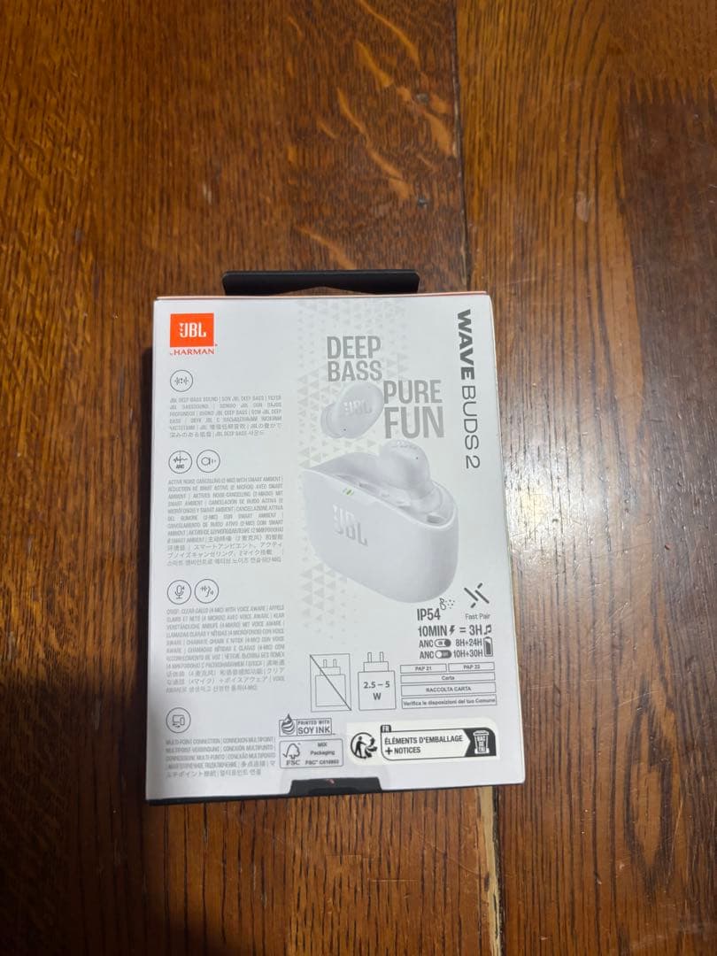 JBL WAVE BUDS 2 ホワイト(新品未開封)