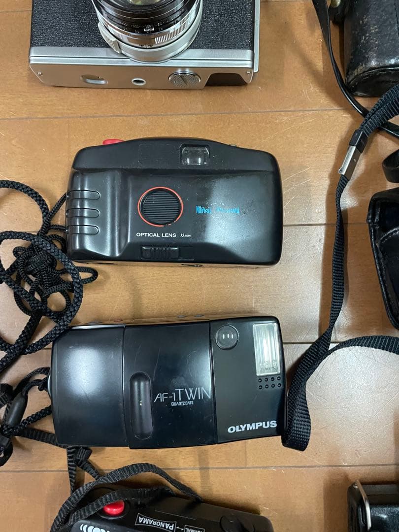 カメラ9個まとめ売り MINOLTA Konica他あり 動作未確認