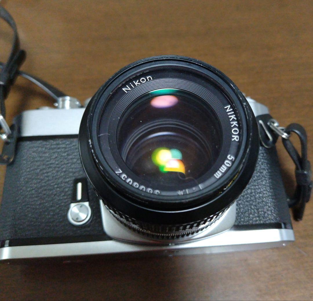 ニコマートEL 50mm 1/1.4 レンズ付き