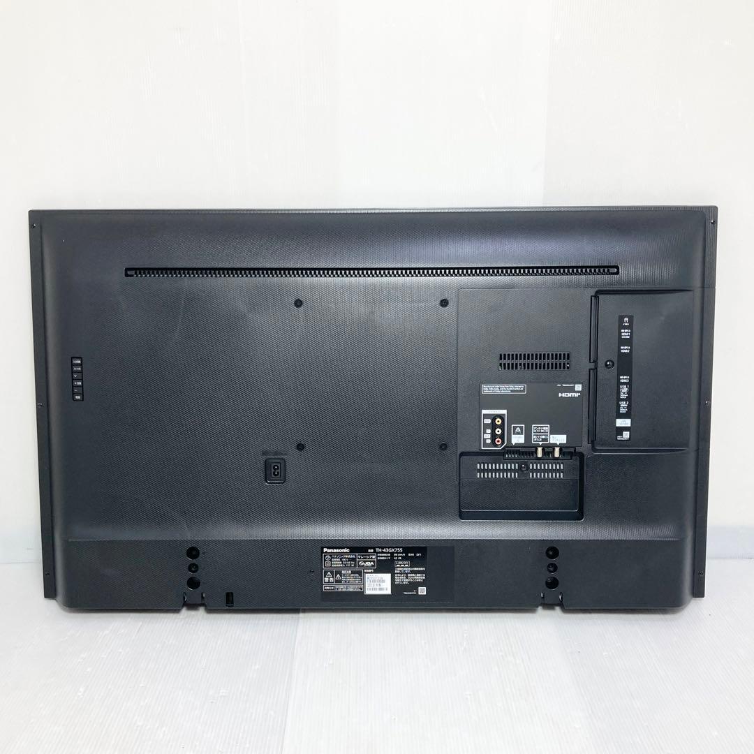 未使用品！パナソニック 43インチ 4Kテレビ TH-43GX755 2019年
