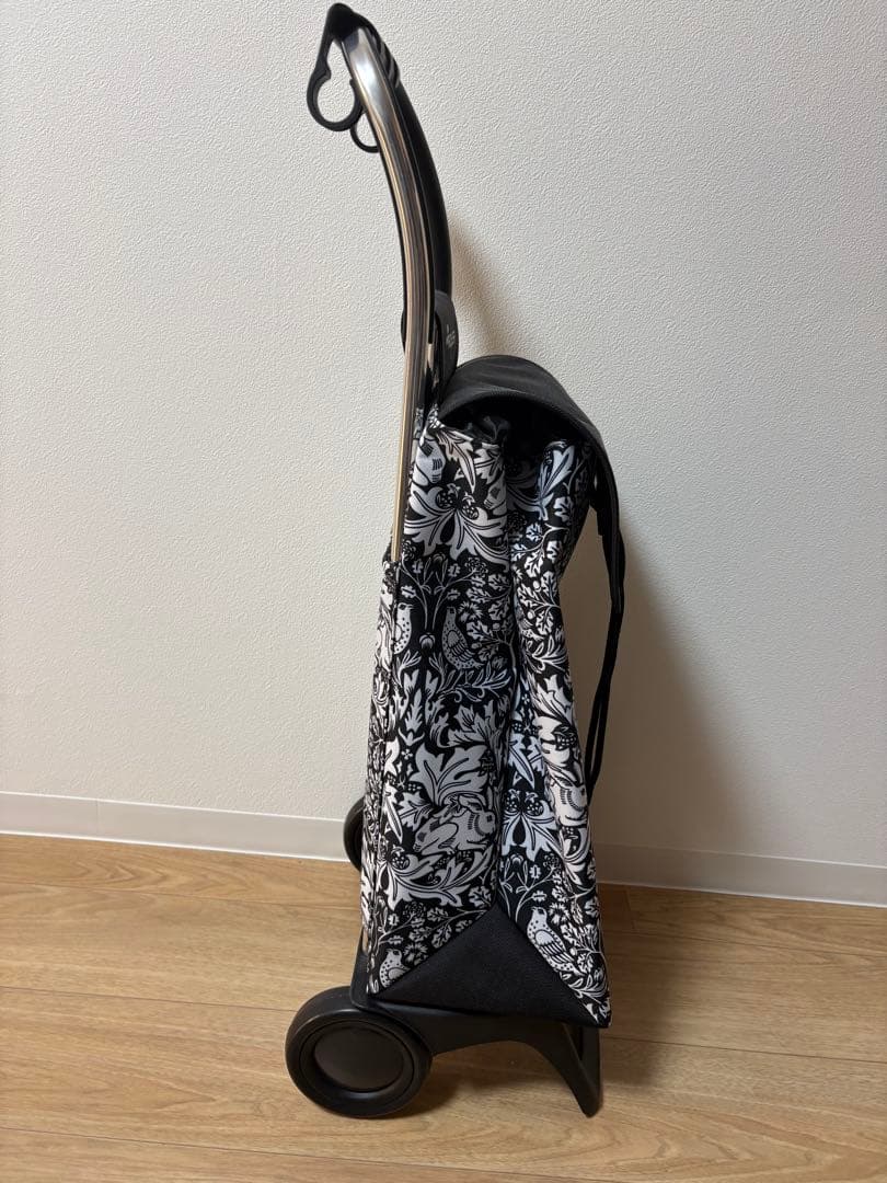 ROLSER キャリーカート モノクロ花柄