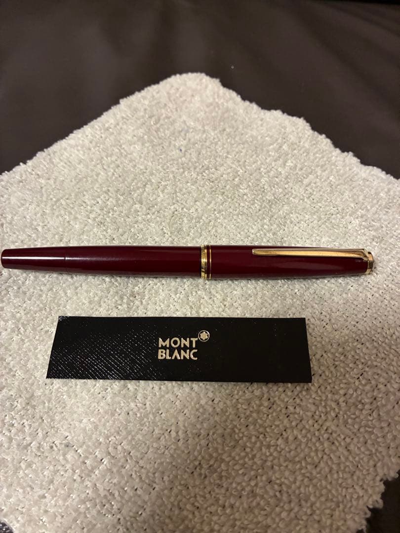 ◾️ボルドー色◾️MONT BLANC◾️モンブラン 万年筆 221◾️吸入式◾️