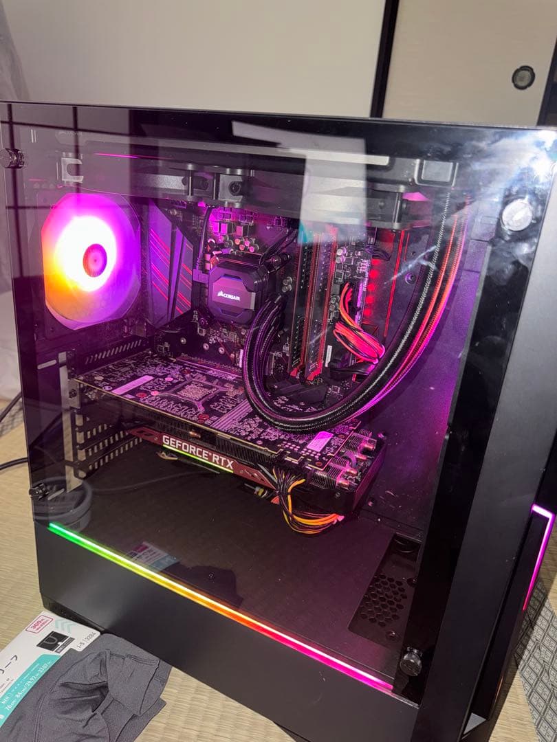 【早い者勝ち】RTX2070ゲーミングPCi5-9400F/16GB/256GB