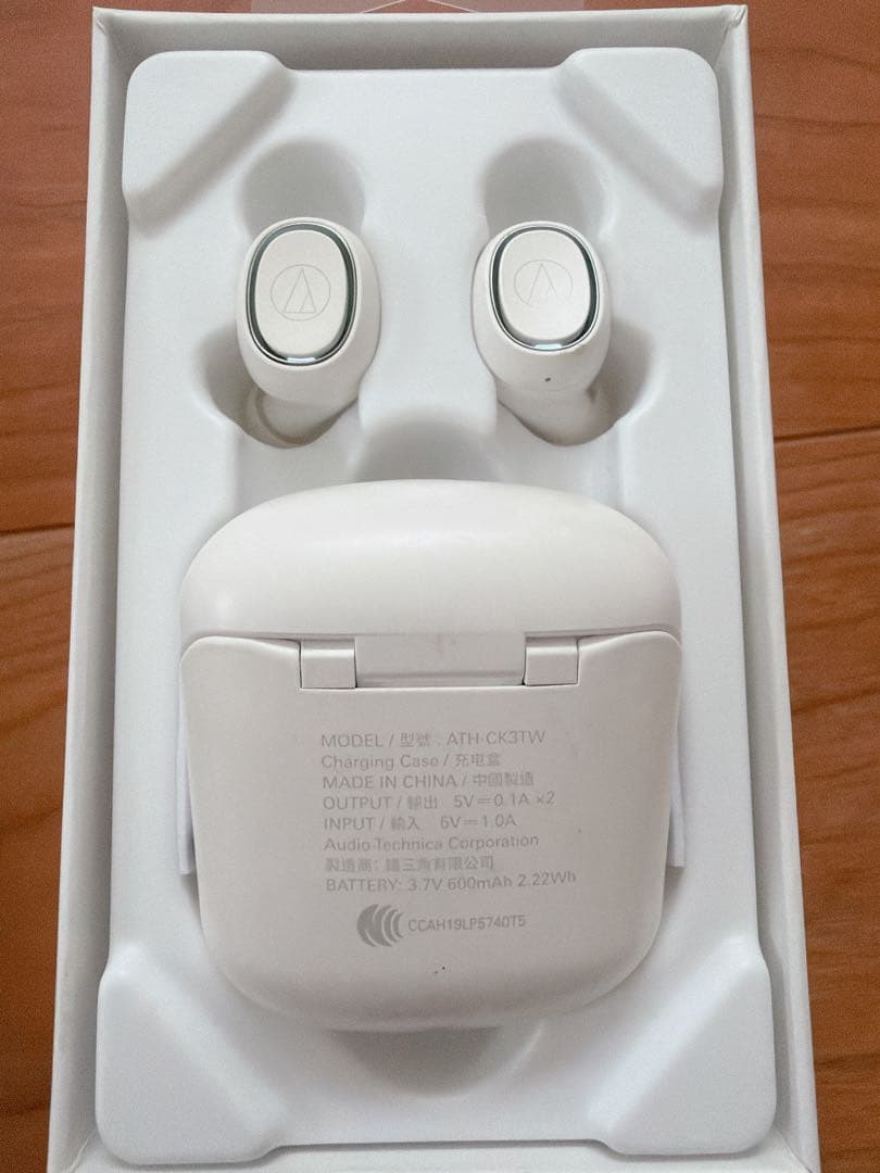 audio-technica ATH-CK3TW ワイヤレスイヤホン