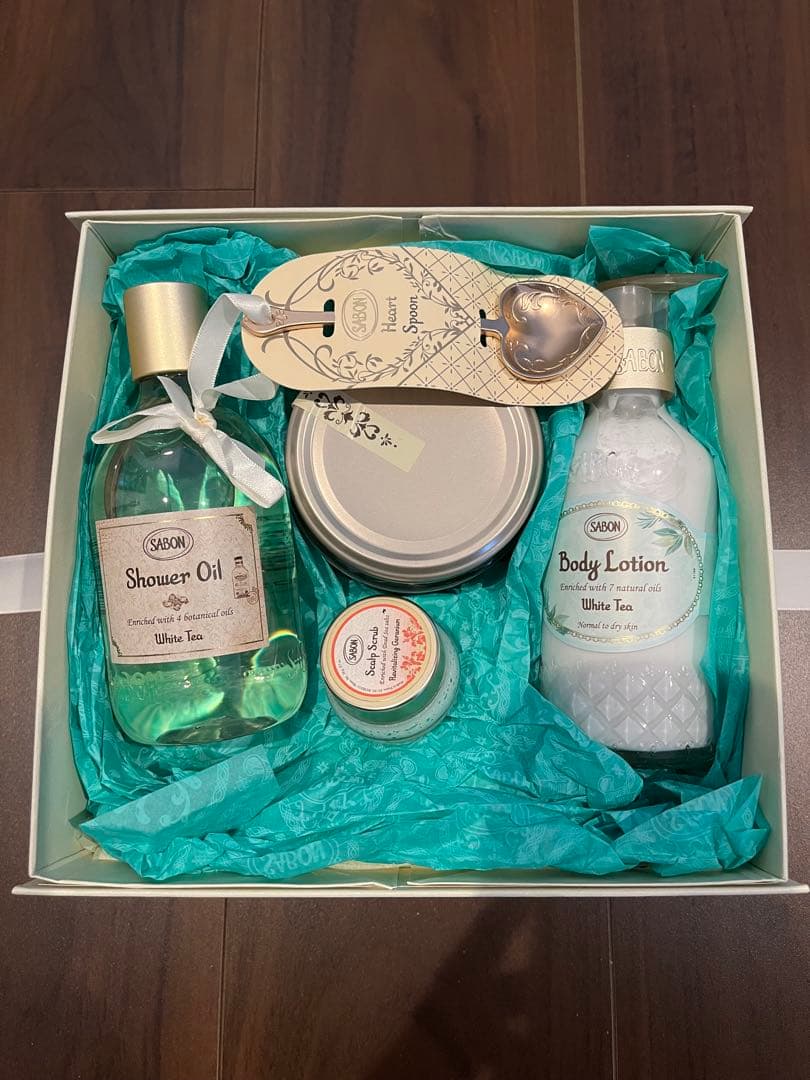 SABON 3step ボディケアキット ギフト ホワイトティー