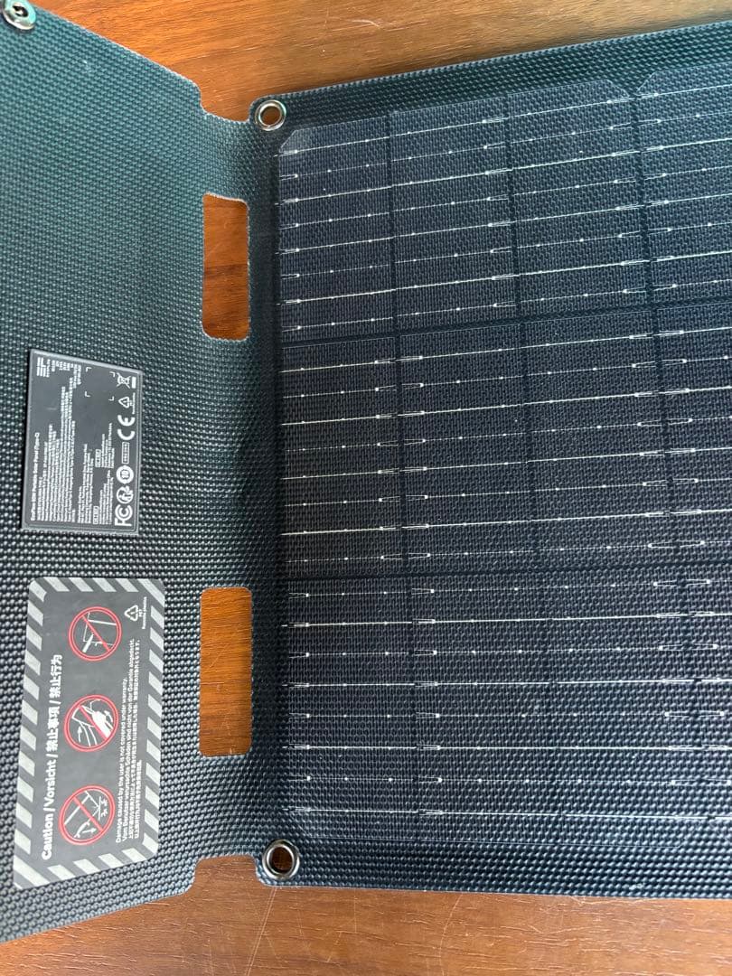 F3 EcoFlow 60Wソーラーパネル（Type-C）