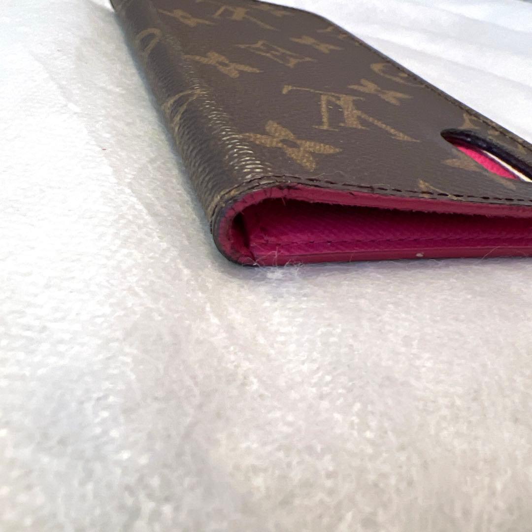 【正規品】LOUIS VUITTON 手帳型ケースiPhone X