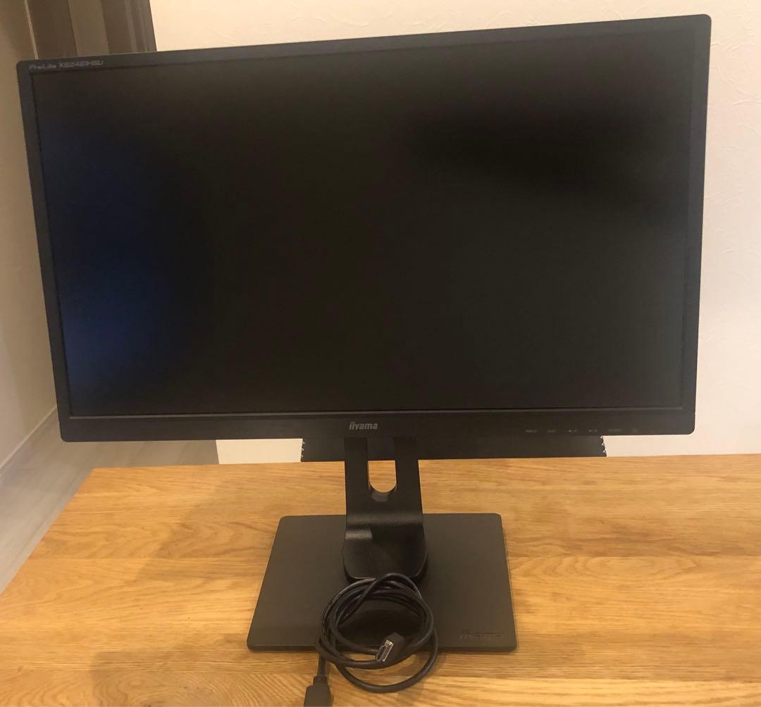 iiyama 23.8インチ液晶モニター昇降機能/画面回転機能