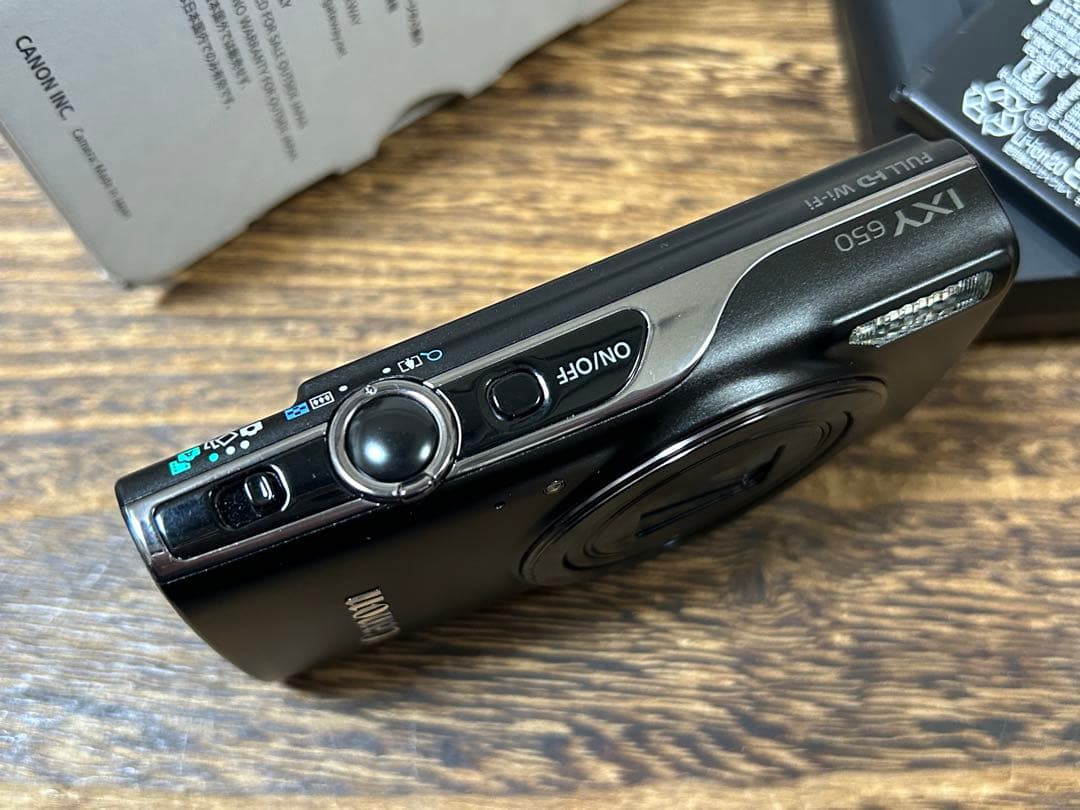 Canon IXY 650 ブラック
