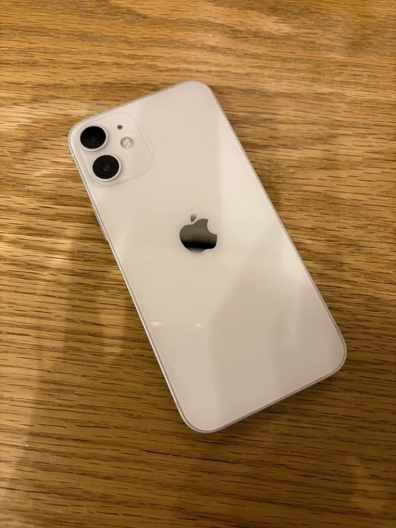 極美品　iPhone12mini ホワイト　シムフリー　64GB