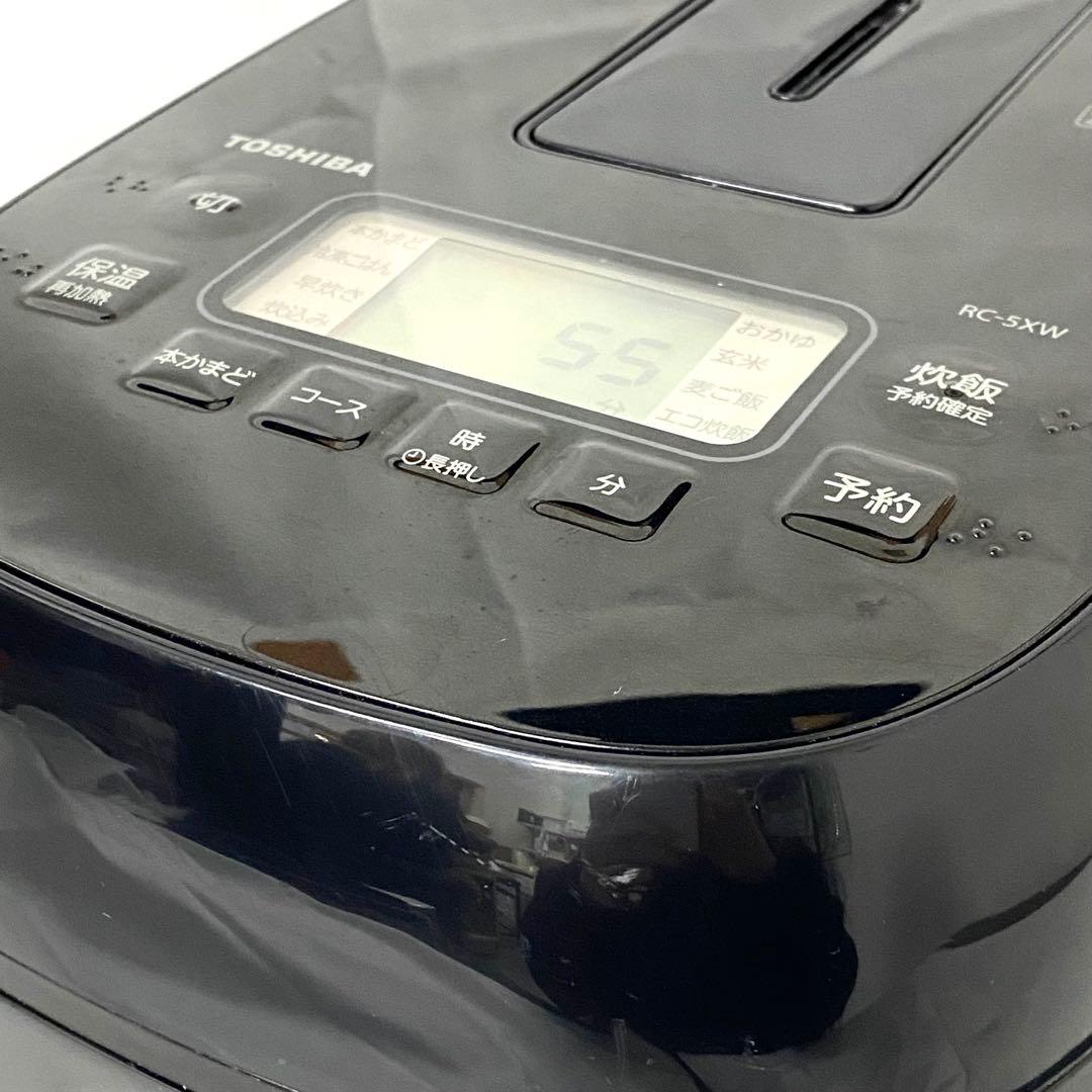 寺222 東芝 TOSHIBA IHジャー炊飯器　RC-5XW 3合 25年製
