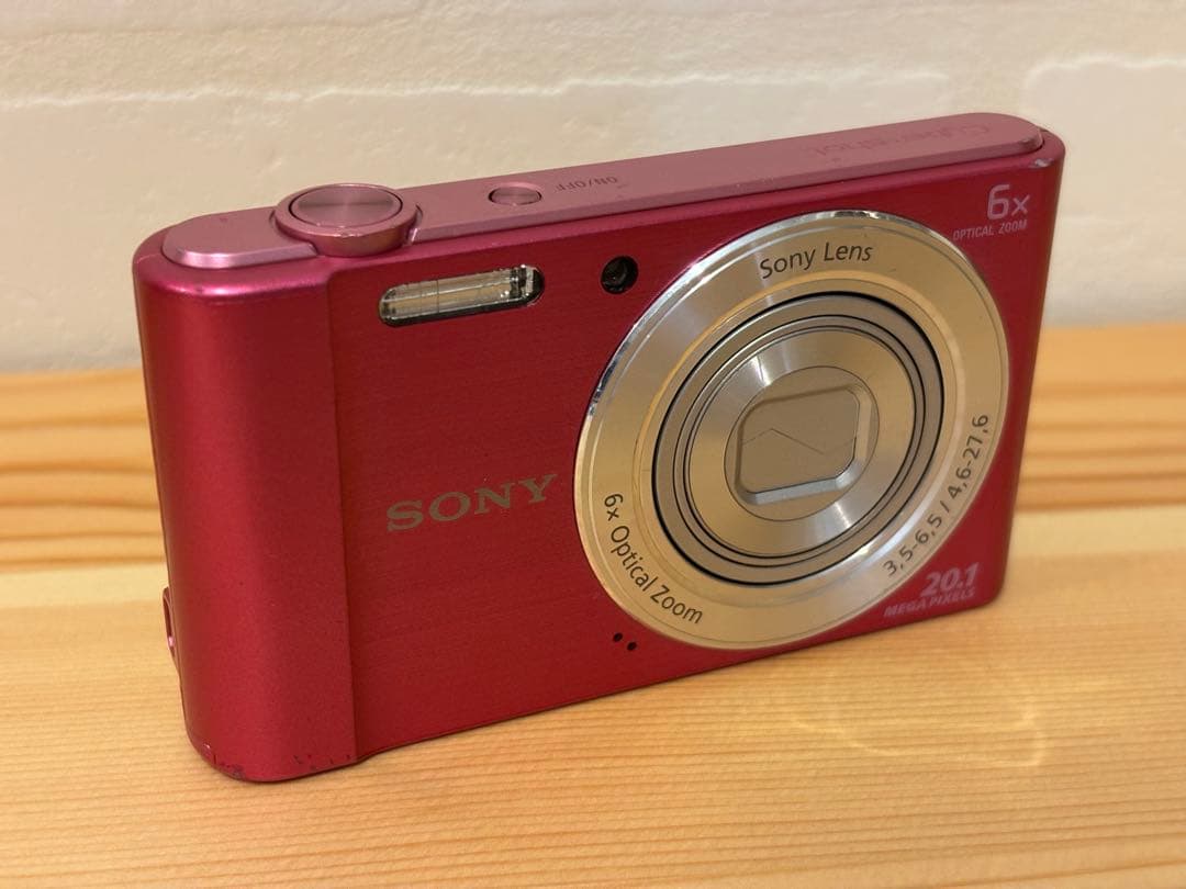 箱付き　SONY DSC-W810 ピンク 20.1メガピクセル
