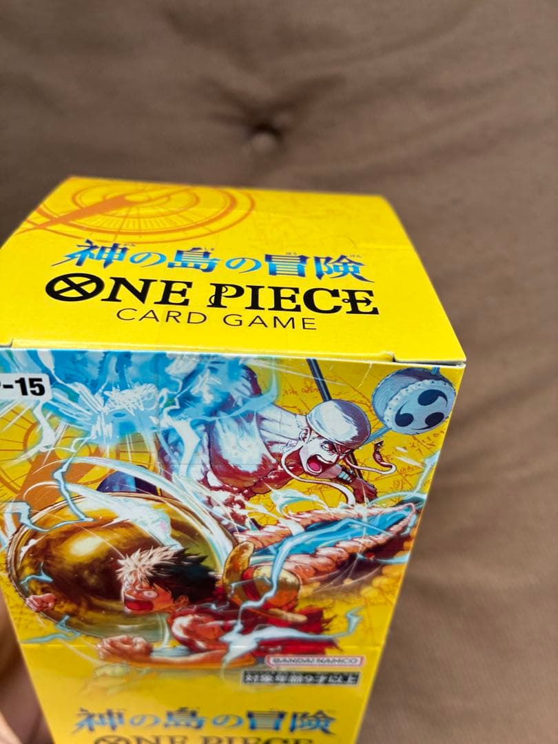【新品未開封】ONE PIECE CARD GAME 神の島の冒険テープ付き