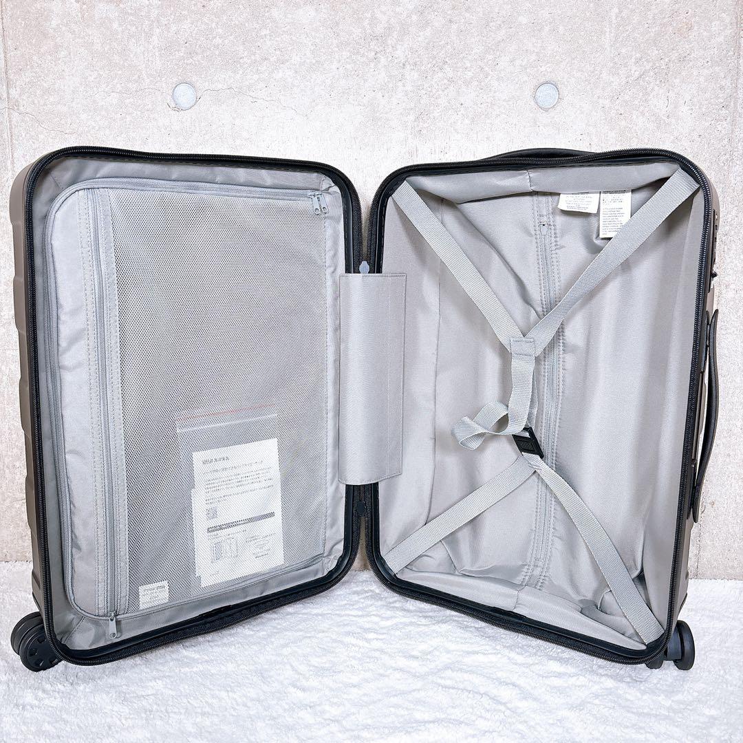 【良品】 無印良品 キャリーケース 36L スーツケース 機内持込 ストッパー付