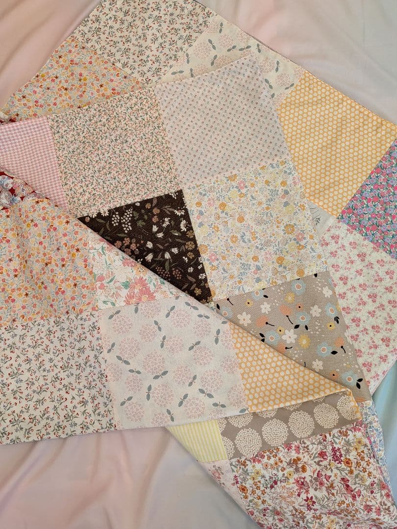 パッチワークマルチカバー　特大　ハンドメイド