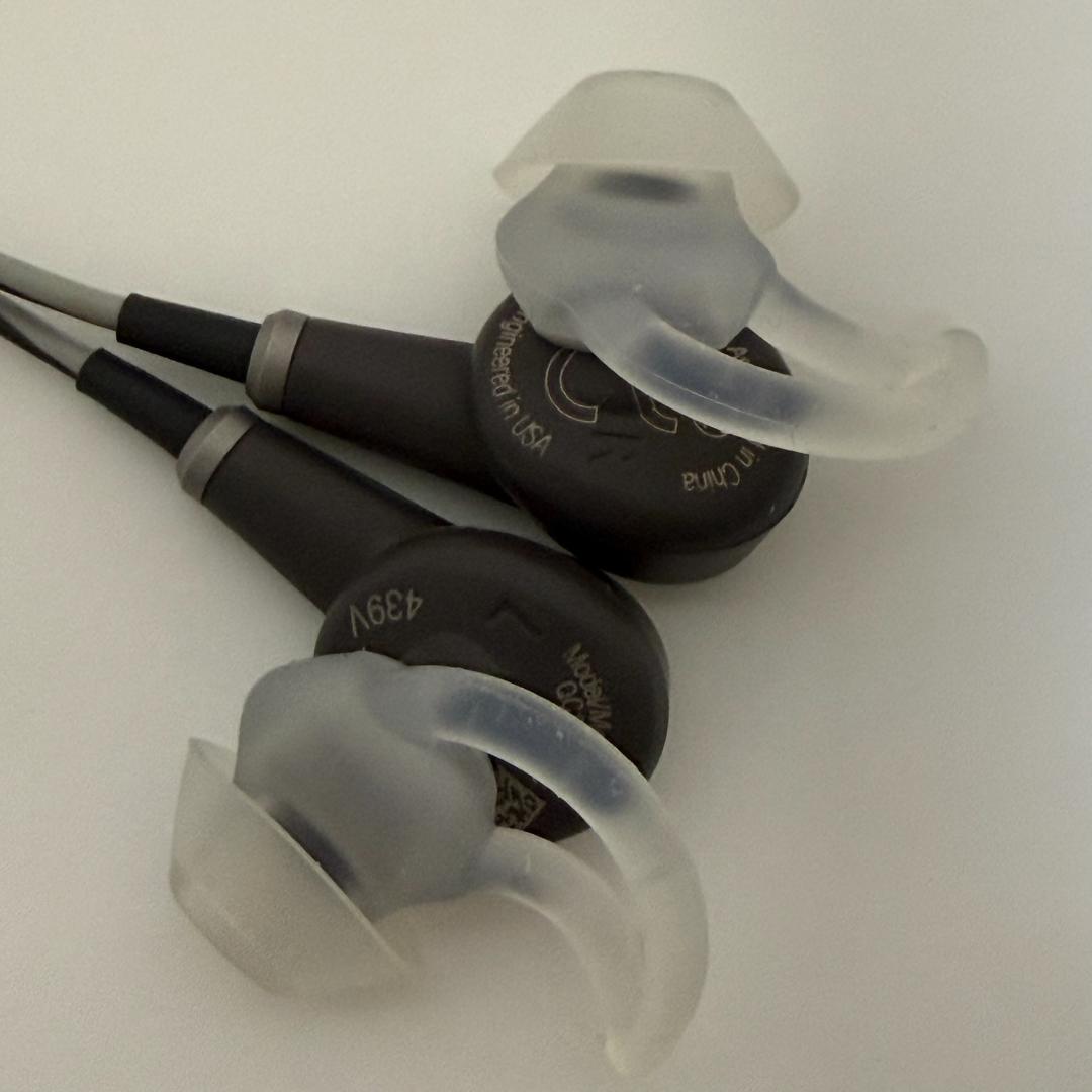 【週末特価・生産終了】Bose QC20i 有線ノイキャン イヤホン ケース付