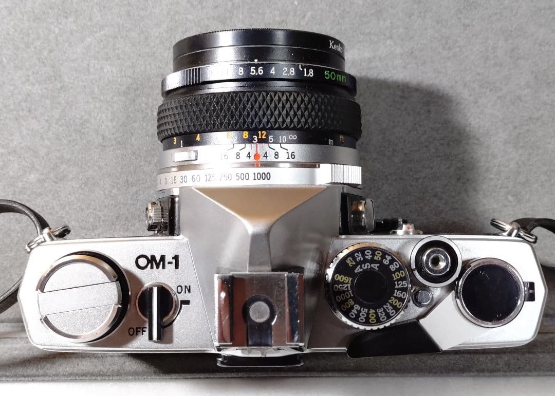 値下中【モルト貼替済】OLYMPUS OM-1/50mm1.8レンズ付き
