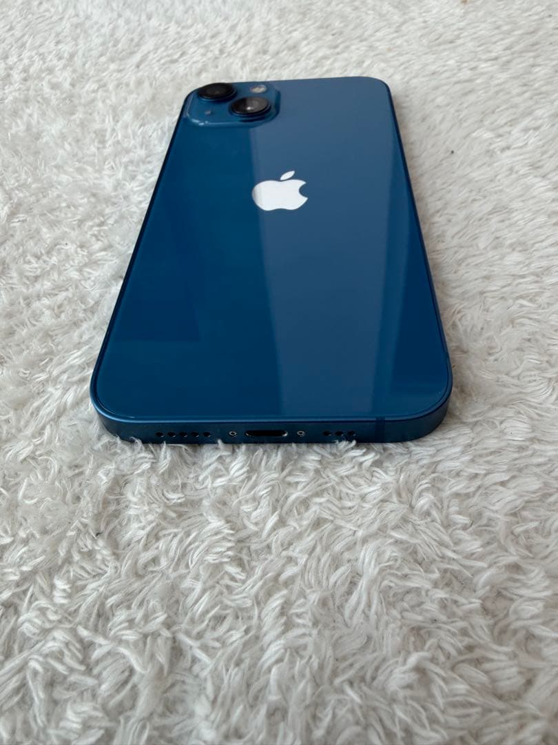 美品Apple iPhone 13 ブルー 256G 本体