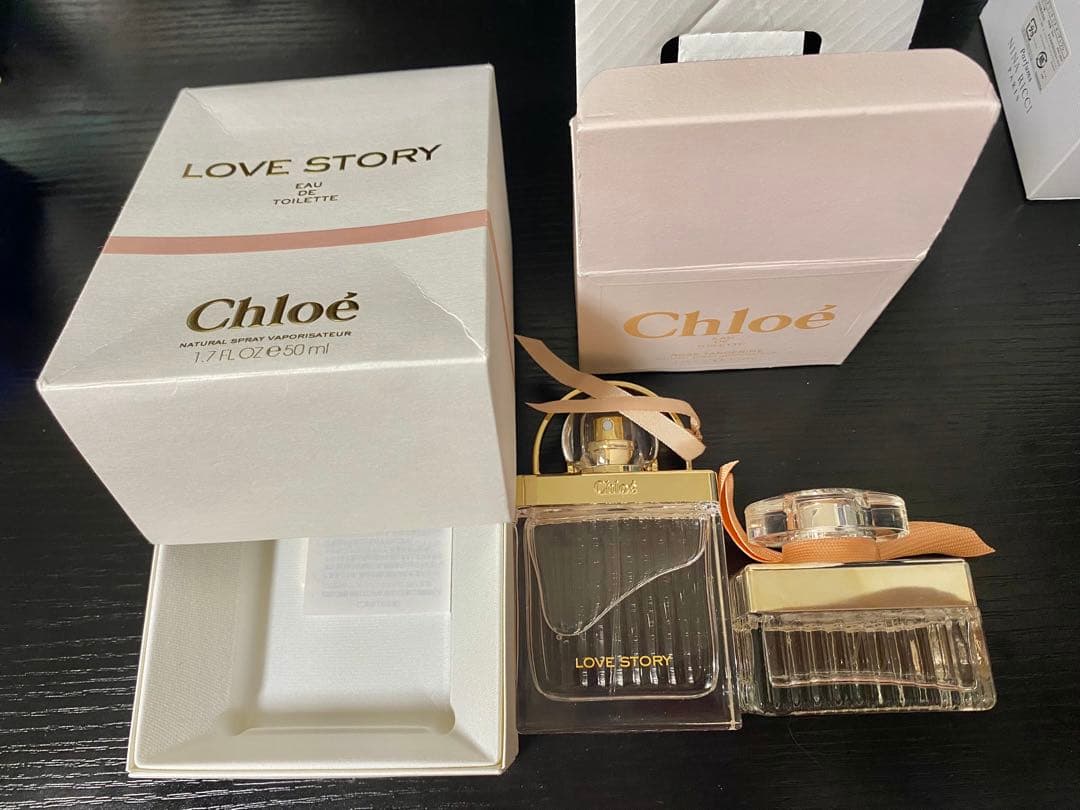 ⭐︎2点セット/残量9割⭐︎Chloe 香水 ラブストーリー ＆ ローズタンジェリン