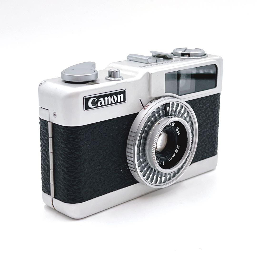 【良品】 Canon demi EE28 ハーフフィルムカメラ