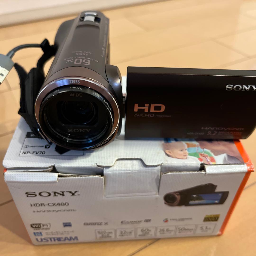 SONY HDR-CX480ハンディカム 本体一式