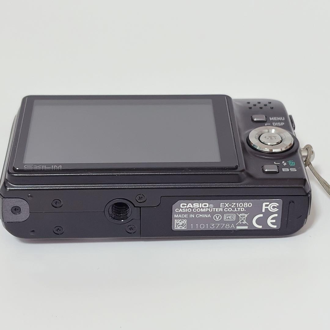 【箱付・美品 】CASIO EXILIM EX-Z1080 動作品 ブラック 黒