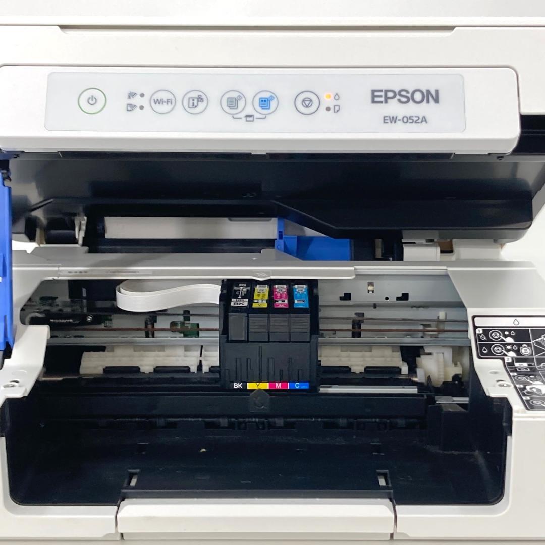EPSON エプソン　インクジェット複合機　カラリオ　EW-052A　ホワイト