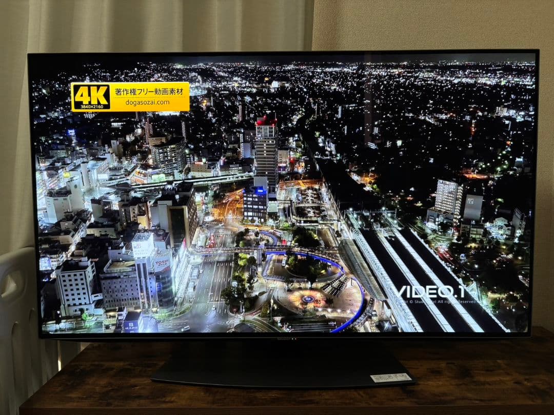 SHARP AQUOS 有機ELテレビ48V型 4T-C48CQ1 2021年製