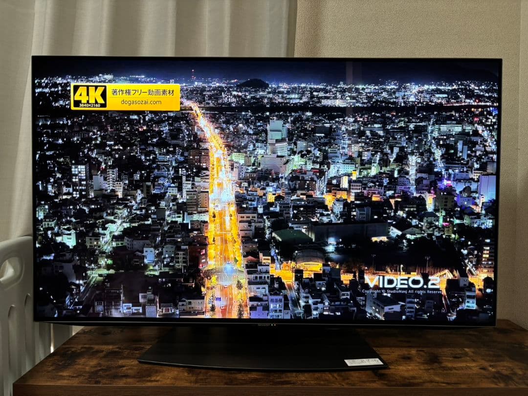 SHARP AQUOS 有機ELテレビ48V型 4T-C48CQ1 2021年製