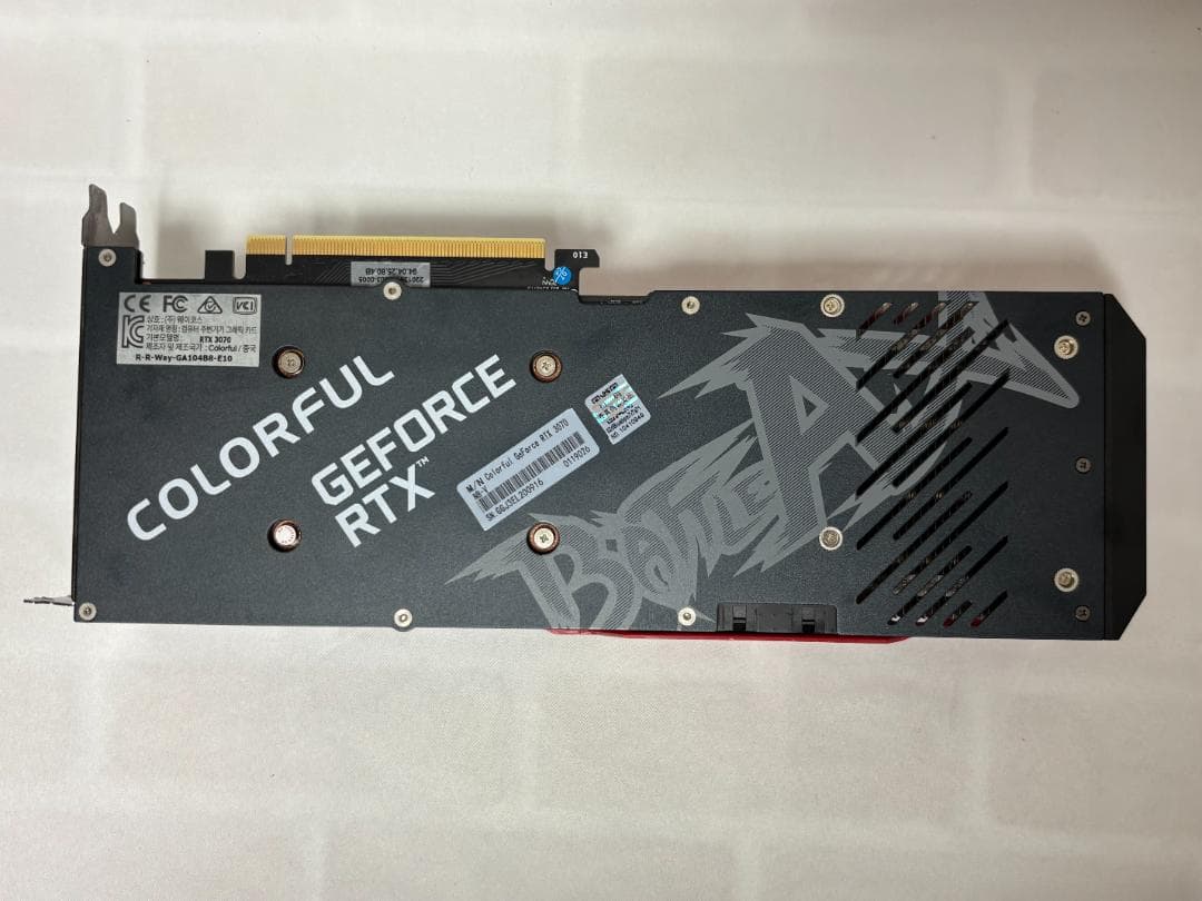 グラフィックボード・グラボ・ビデオカード COLORFUL GeForce RTX 3070 8GB