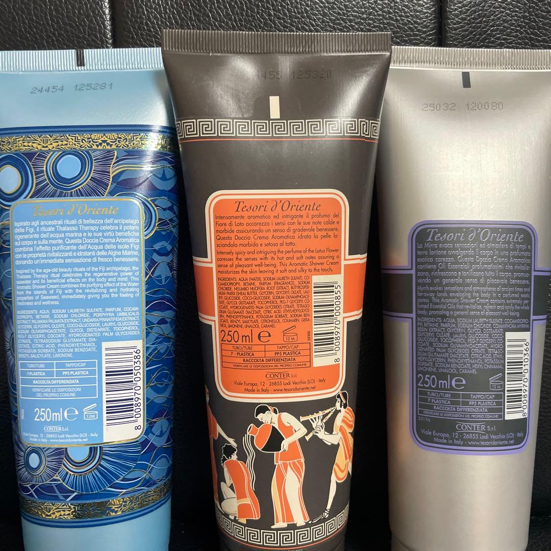 Tesori d'Oriente ボディソープ 250ml ×6 セット
